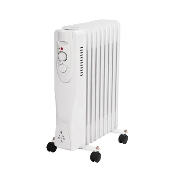 Low Noise Sealed Oil Safety Heater with Wheels