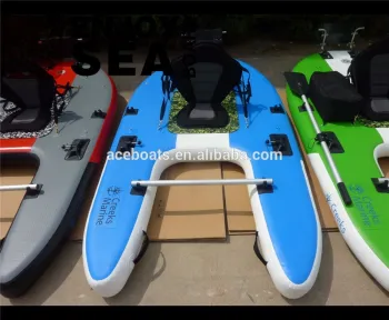 2016 high quality inflatable stand up paddle fishing board for fish!