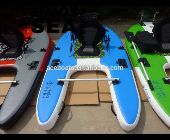 2016 new style inflatable stand up paddle board fishing board!