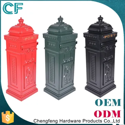 Top Quality Standing 100% Original Material Handmade Mailboxes