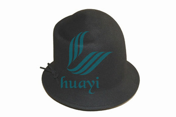 black colour 100% wool custom bucket hats bulk,wholesale bucket hats,cheap bucket hats