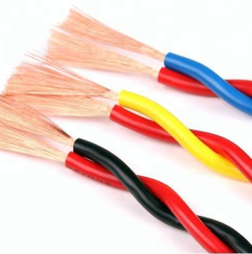 Factory Price Flexible Electrical Twisted Wires RVS Cable 2*0.75mm/2*0.5mm/2*1.0mm/2*1.5mm