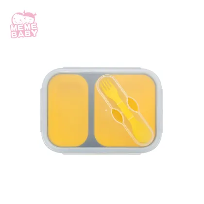 Custom Design Lunch Box with Lock and Fork