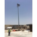 18m 25m Pencahayaan Bulat Taper Steel Pole