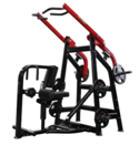 Commercial Gym Equipment Lat Pulldown Plate Loaded Machine