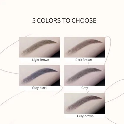 Customizable High-Quality Vegan Eyebrow Pens for Private Label Beauty Brand Creation