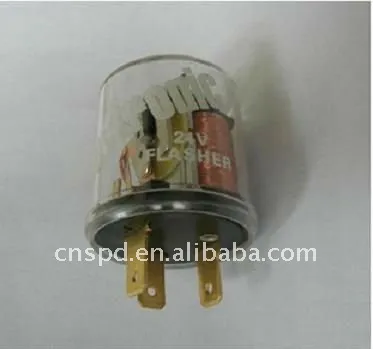 12V led flasher unit with transparent cover,3 pins electronic flasher