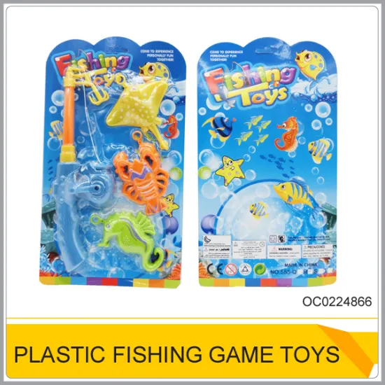 Hot sale plastic fish hooks toy OC0224866