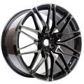 21 22 Zoll BMW 818M Replica Wheels Schmiedefelgen Jet Black mit Translucent Burnished Jet Black Face