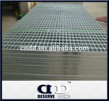 DD galvanized mild steel grating Lattice steel plate for stairs and fence