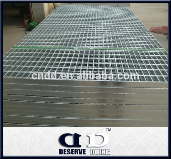 DD galvanized mild steel grating Lattice steel plate for stairs and fence