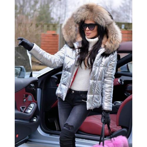 Womens Ladies Quilted Winter Coat