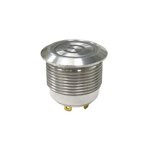 IP 67 19mm Short Metal Pushbutton Switch