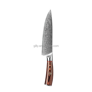 2021 ใหม่ VG -10 มีด Chef Damascus Steel Kitchen Knives - คุณภาพสูง