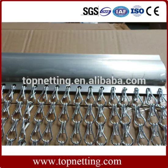 Aluminium Chain Link Wire Mesh Shower Curtain