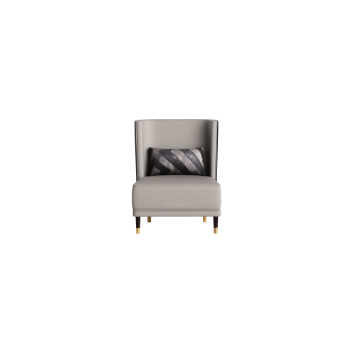 Modern Living Room Genuine Leather Lounge Chair