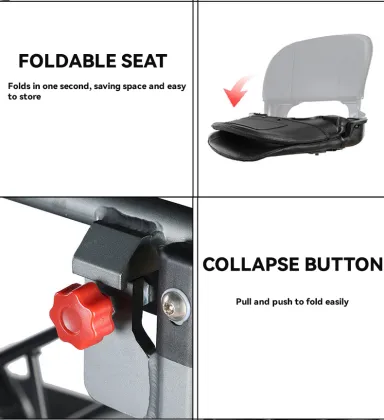 China-Produced High-Power Folding Mobility Scooters for the Disabled and Elderly