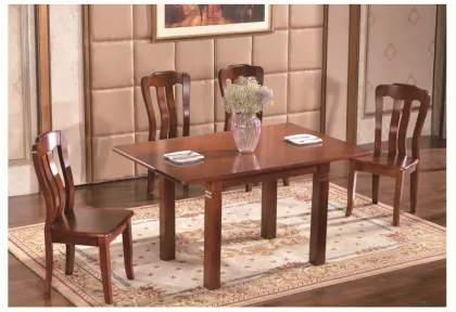 New Design Cheap Wood Dining Table And Chairs