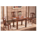 Table et chaises de salle à manger en bois bon marché de nouvelle conception