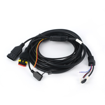 Automotive 24-Pin Connector Cable Assembly for ECUs