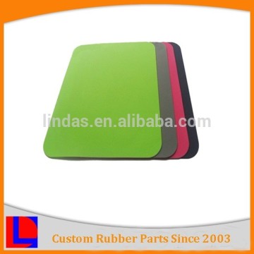 custom with high quality colorful silicone rubber pad mouse