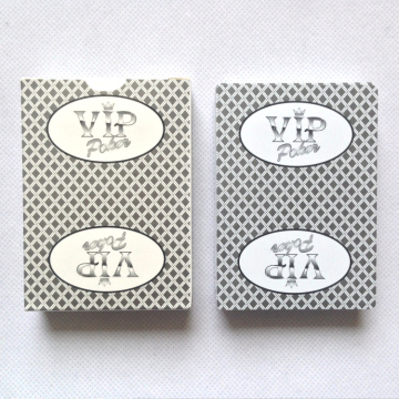 XF VIP Plastic Playing Cards With Invisible Ink Markings For Poker Cheat Analyzer And Contact Lenses