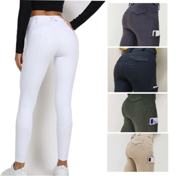 Equestrian Women Breeches Full Seat Silicone