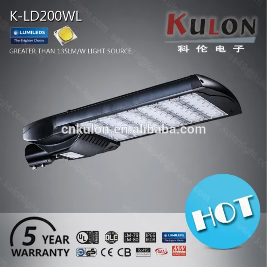China manufactures best selling 200w outdoor led street light