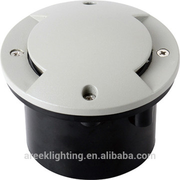 Die-cast aluminium body and Clear glass Underground Light 12*0.1W LED Round Shape 220-240V IP67 for outdoor decoration