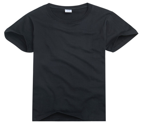 T-Shirt en coton imprimé personnalisé autour de l’encolure
