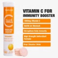 Tablete efervescente de vitamina C de 1000 mg