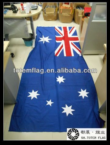 400D Spun Polyester Australian National Flag