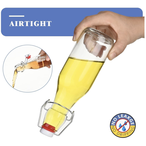 12 conjuntos de garrafas de cerveja de vidro com designs exclusivos