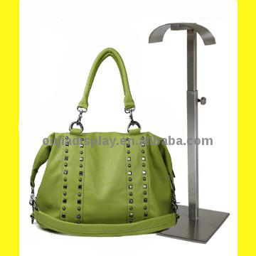 mini bag stand/store handbag rack/metal bag display