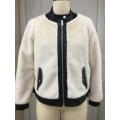 Women's Zip Up Plush Faux Fur Jacket