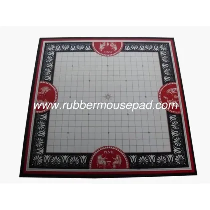 Sublimation Rubber Play Mat, Foldable Anti-slip Rubber Mahjong Pad