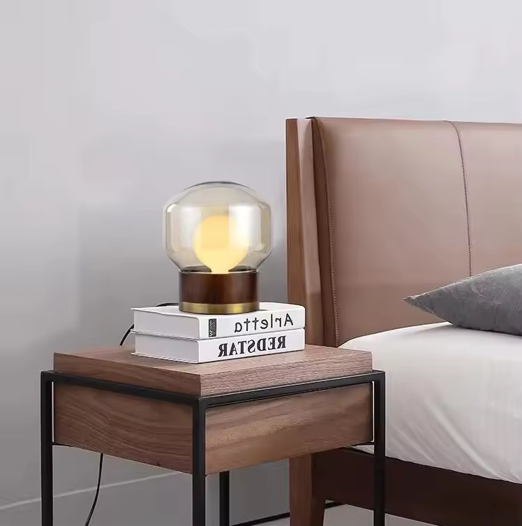 Luxury LED Glass Table Lamp