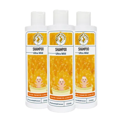 Sulfate Free Body Wash, Baby Shampoo, and Anti-Dandruff Shower Gel for Glowing Skin
