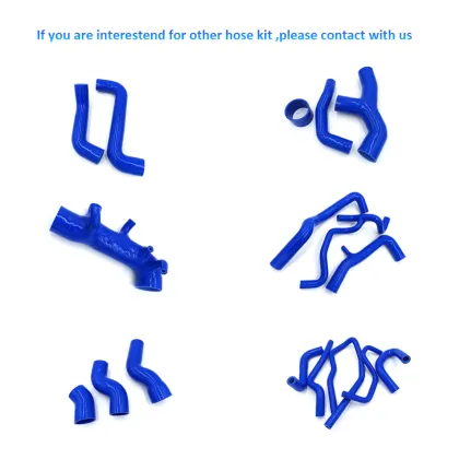 custom silicone hose Silicone hose kits Fits For Ford Fiesta radiator hose