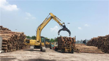 MONDE forestry industry wood grapple