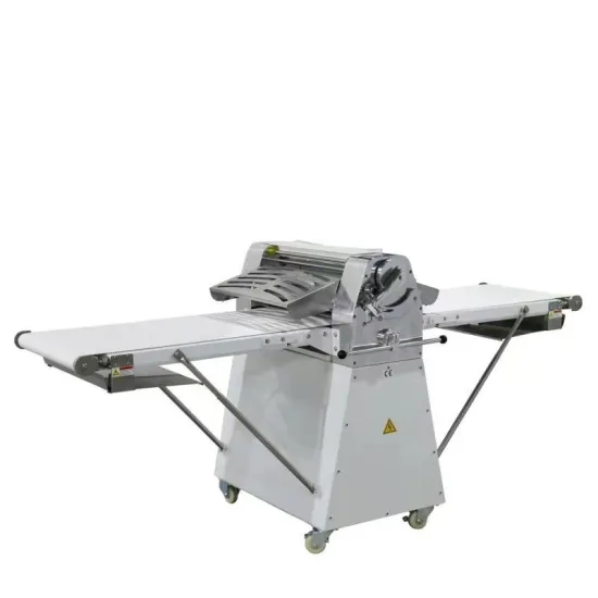 Stainless Steel Croissant Pastry Sheeter with 520mm Roller Length for Sale