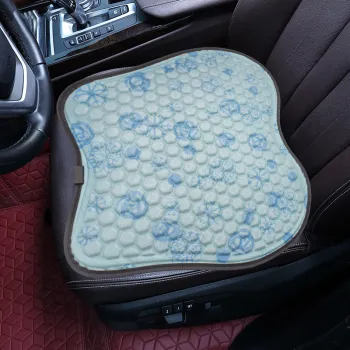 Multiple-Occasion Comfortable 1-Set Gel Jelly Breathable Auto Seat Cushion: Universal Car Seat Support