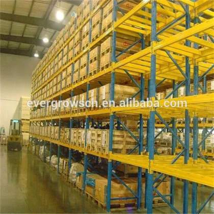 Long beam storage shelving with wire mesh