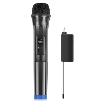 UHF Wireless Dynamic Microphone with LED Display