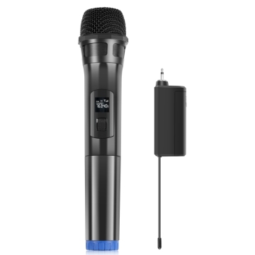 UHF Wireless Dynamic Microphone with LED Display