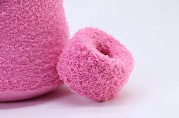 Nylon Feather Eyelash Mink Hair Yarn 0.9cm for Sweaters