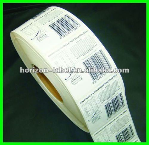 roll sticker paper label