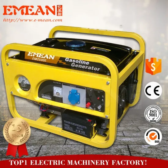 air-cooled gasoline generator set, 2kw gasoline generator