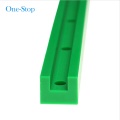 Plastic self lubricating linear guide