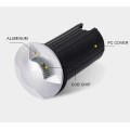 Luzes led de jardim 2W embutidas no solo ao ar livre